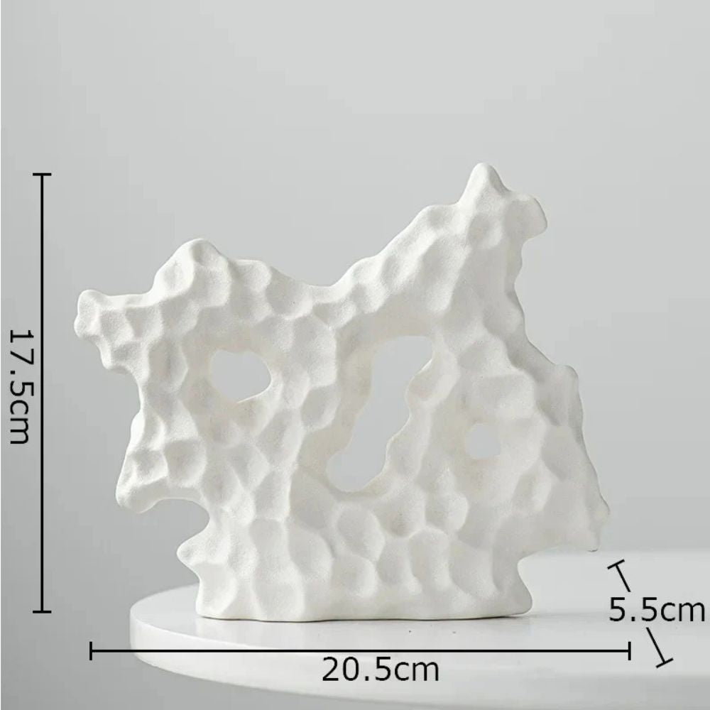 Koraline Keramische Koraal Sculptuur