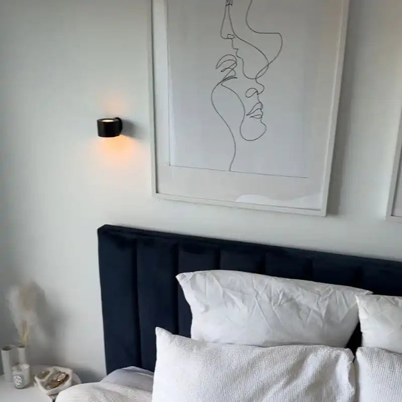 Draadloze led-muurlamp met accu