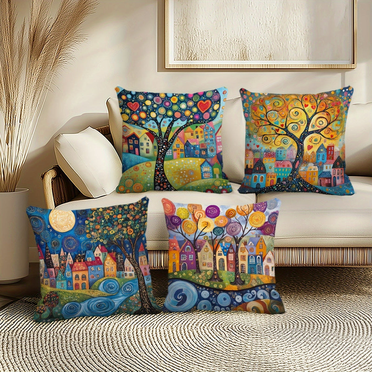 Liora Pluche Kussenslopen Set 40x40 cm
