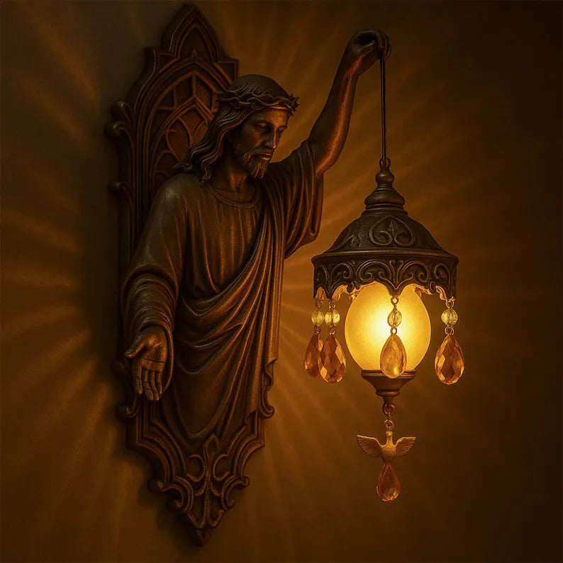 Draadloze LED Wandlamp