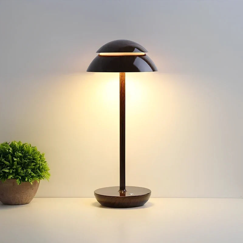 Draadloze dimbare aluminium tafellamp