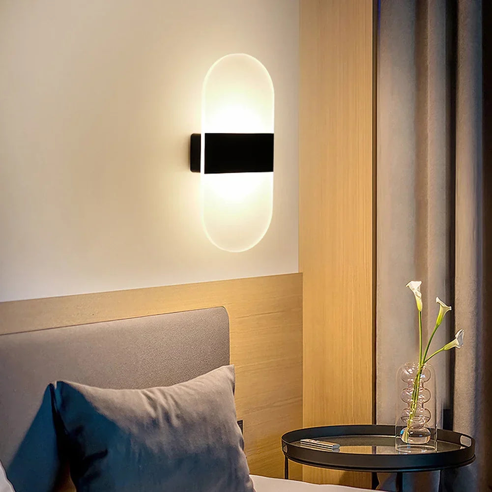 Oplaadbare magnetische led wandlamp