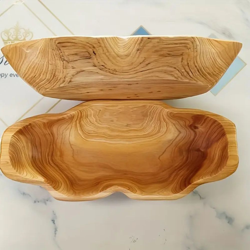 Mira houten dienblad rond