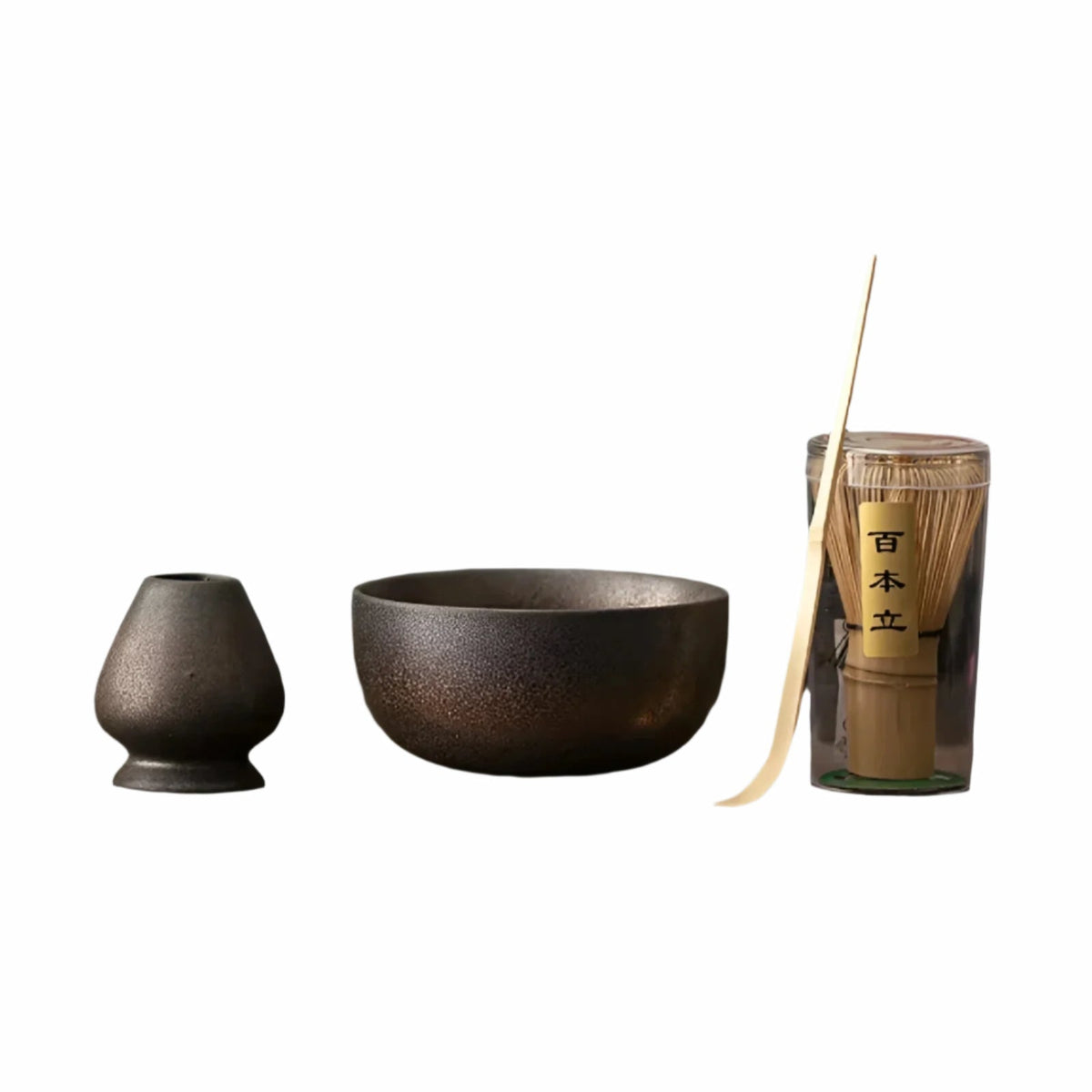 Traditionele 4-Delige Matcha Theeset