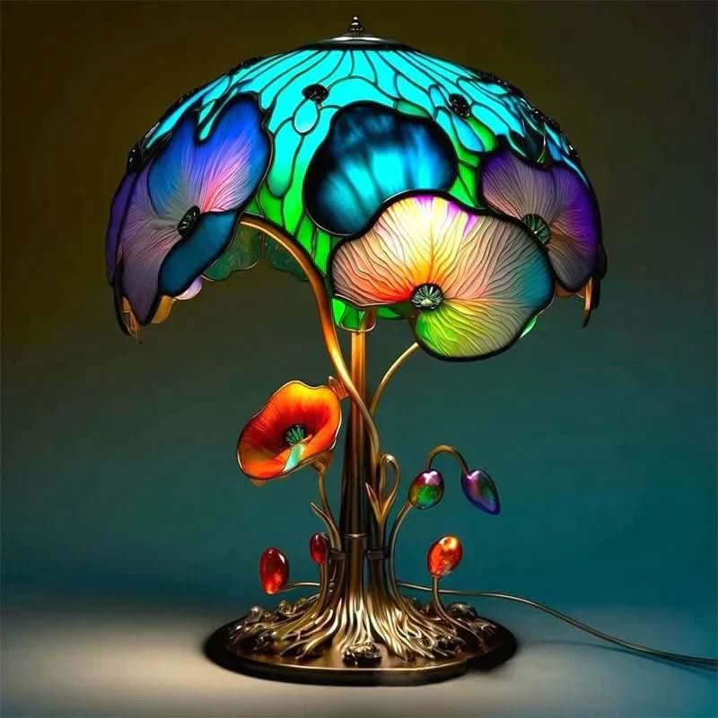 Mozaïek Tafellamp Decoratief Glasdesign