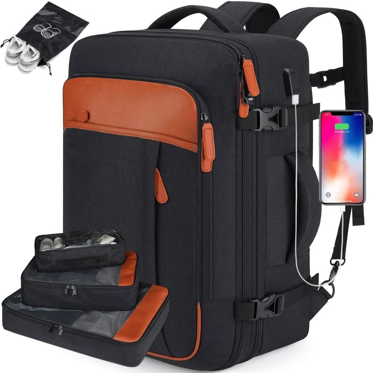 Cabin Rugzak Met Schoenenvak & USB-Poort
