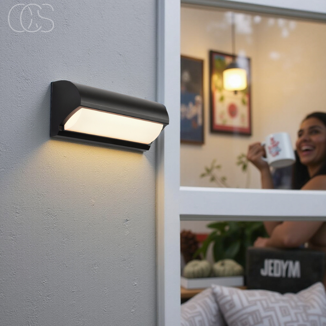 LumiWall IP65 Wandlamp met Sensor