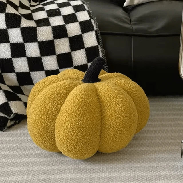 Pluche Pompoenkussen 20 cm