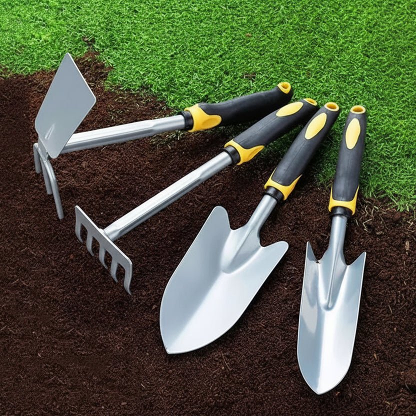 Multifunctioneel tuingereedschap voor wieden en planten