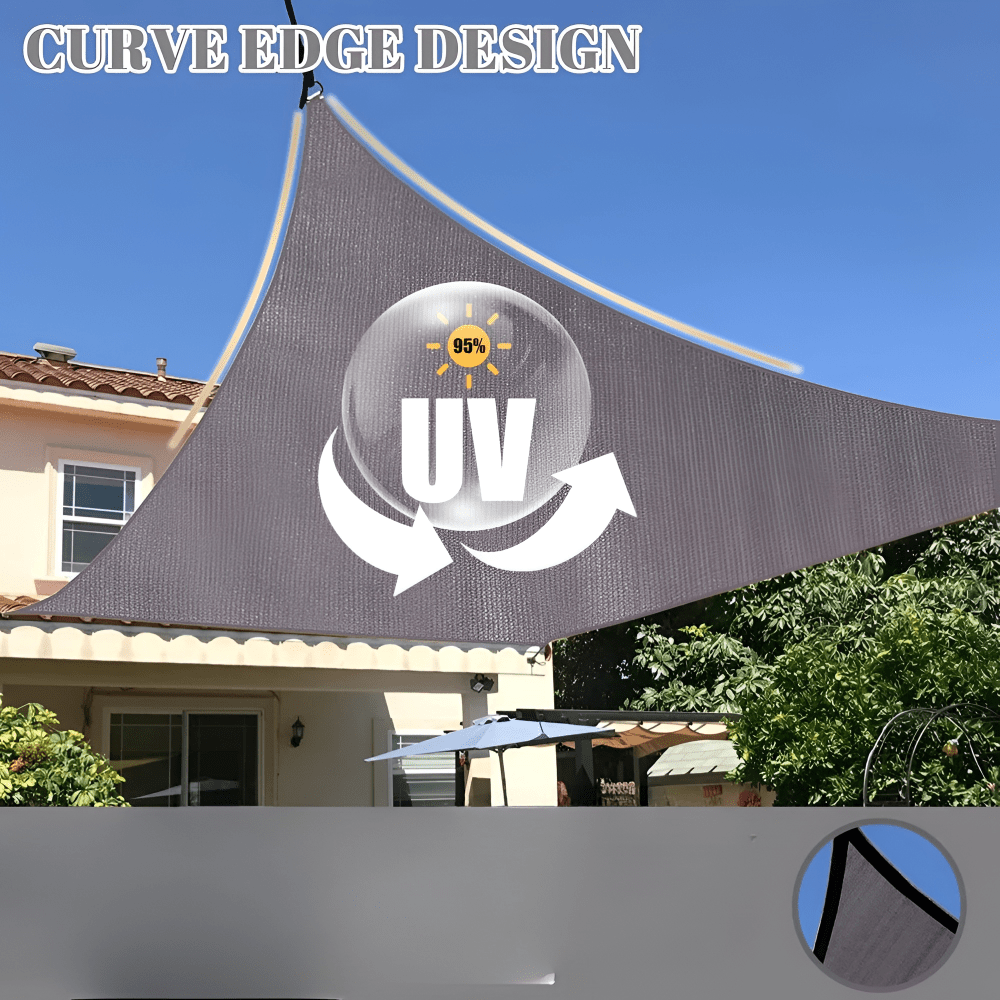 Waterdicht schaduwdoek met uv-bescherming