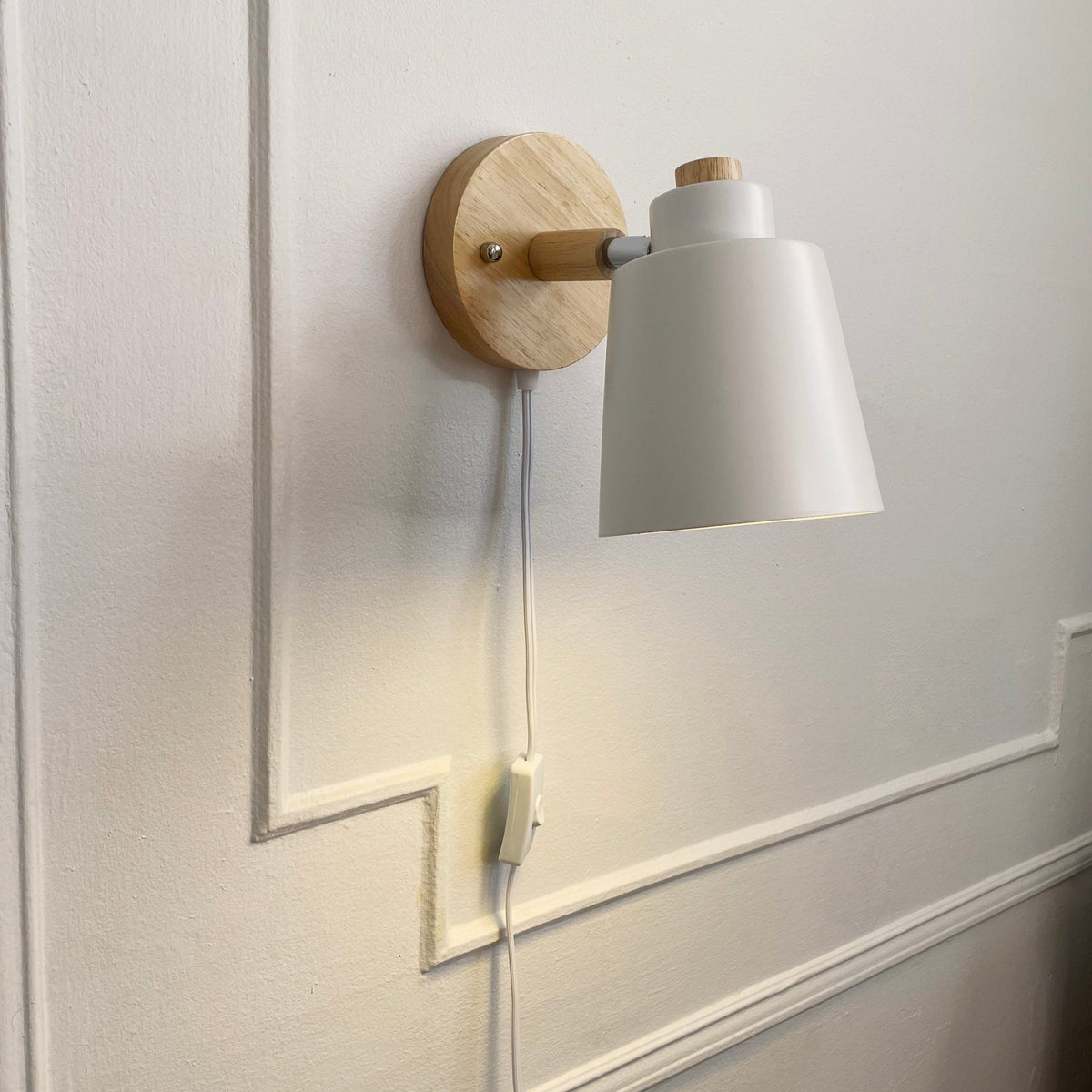 Verstelbare Wandlamp Met Stekker