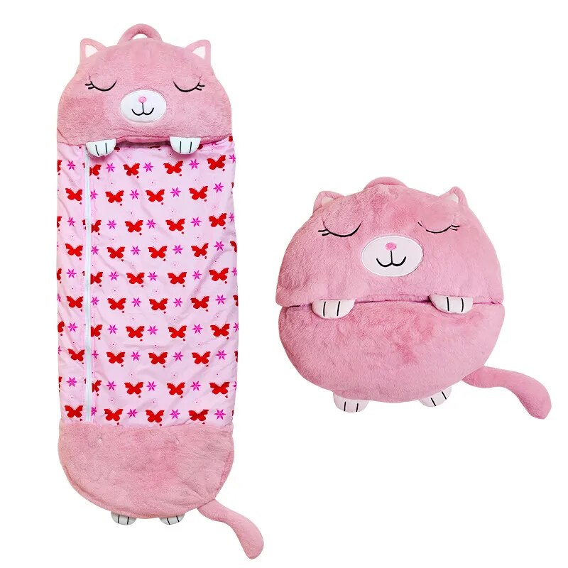 2-in-1 Slaapzak & Knuffeldier