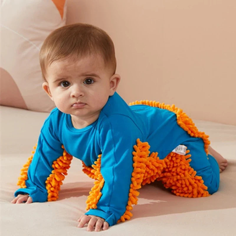 Baby dweil romper kruippakje