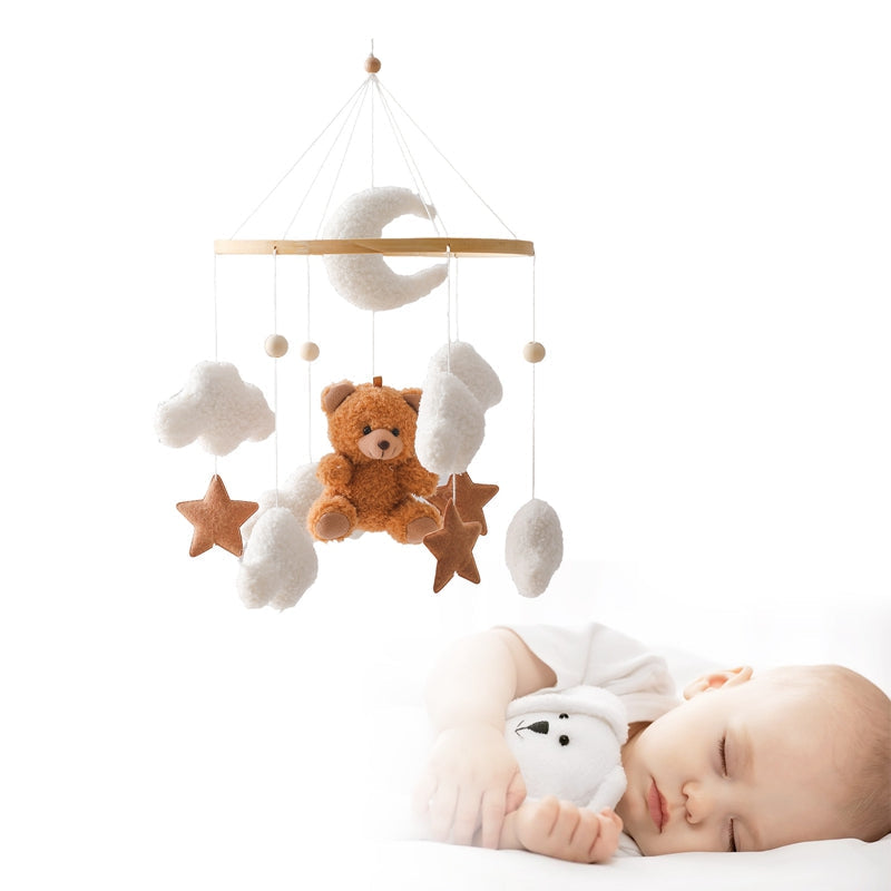 Rustgevende babymobiel met beer