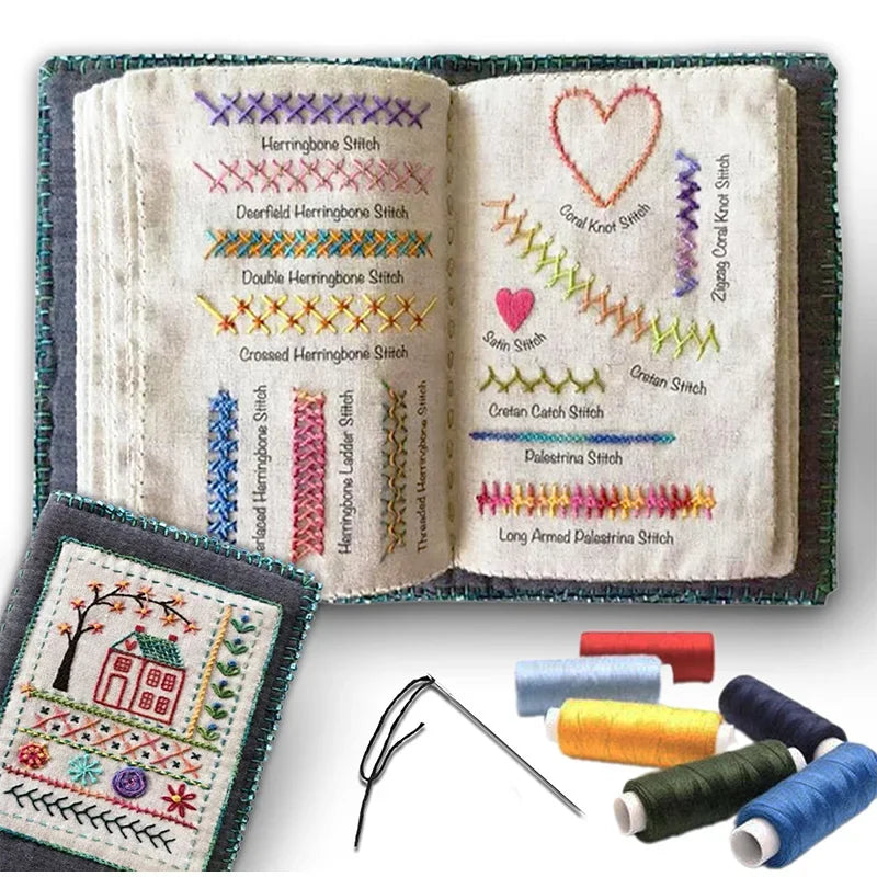 Leer borduren borduurboek voor beginners