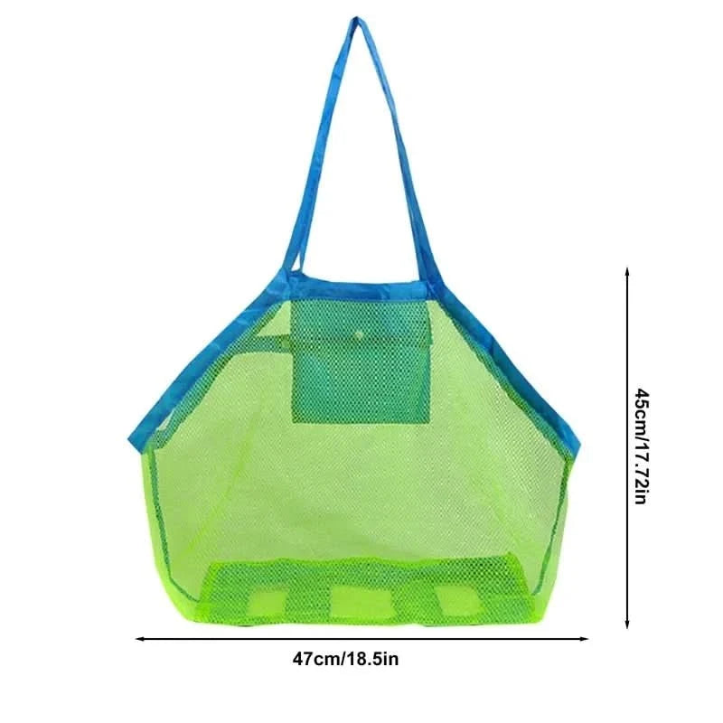 Draagbare Mesh Strandtas voor Kinderen