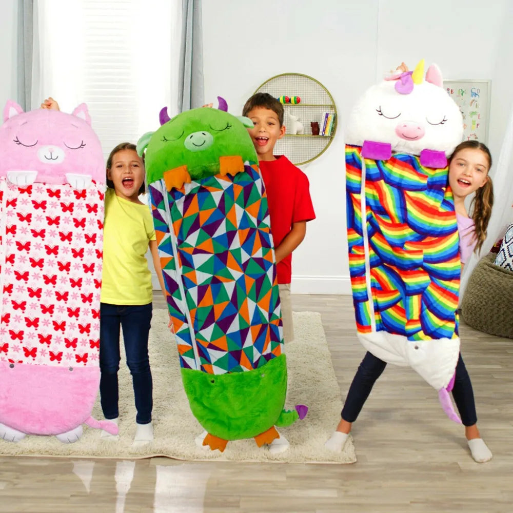 2-in-1 Slaapzak & Knuffeldier