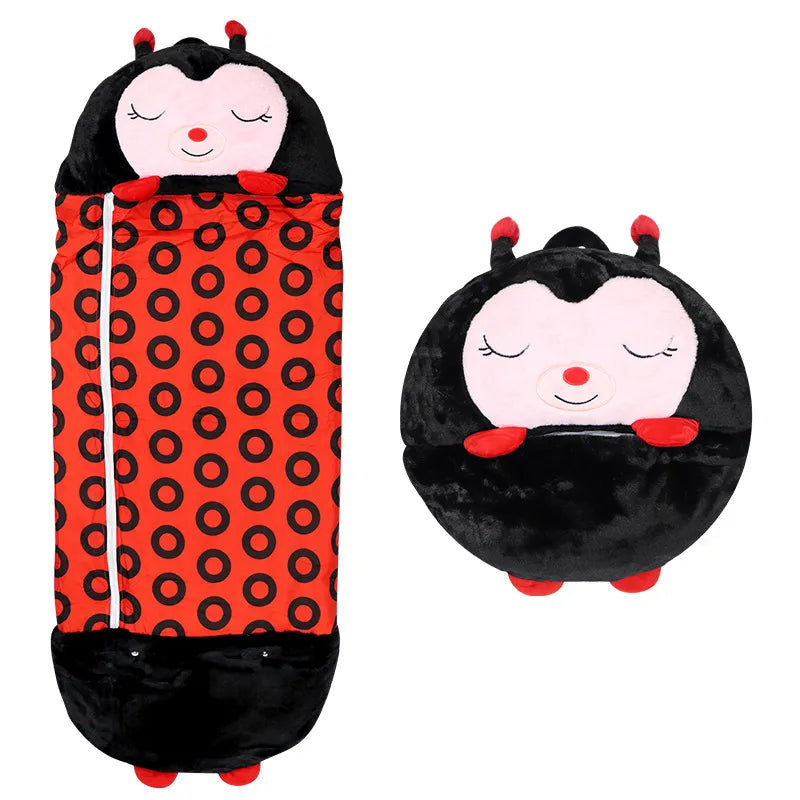 2-in-1 Slaapzak & Knuffeldier