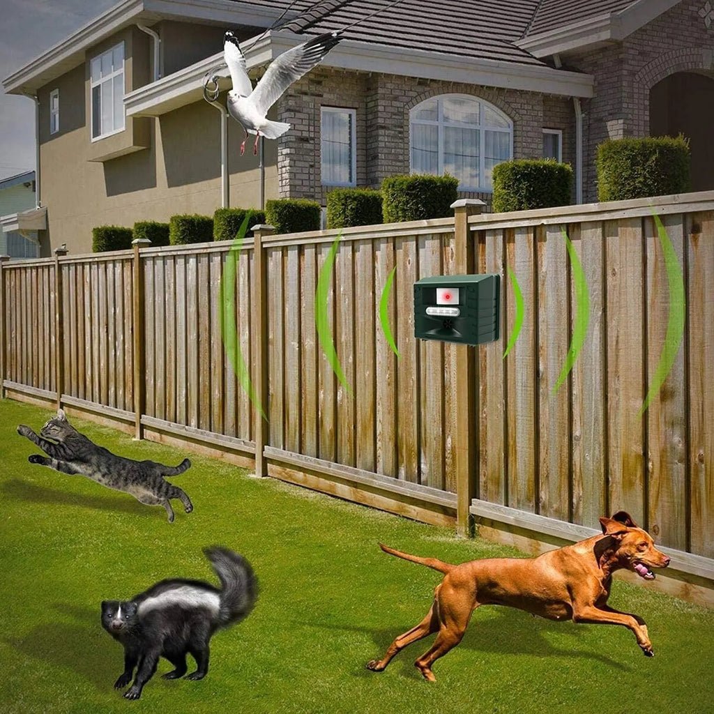 Ultrasone vogelverjager voor tuin en balkon