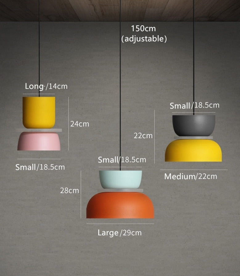 Saturn Halo Moderne Hanglamp