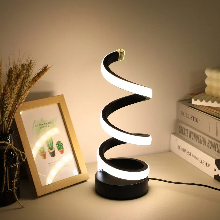 S-Vormige USB LED-Bureaulamp