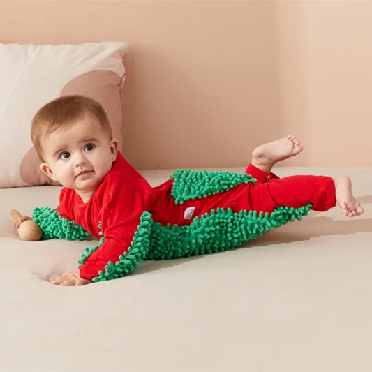 Baby dweil romper kruippakje