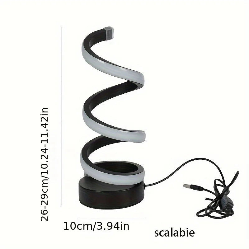 S-Vormige USB LED-Bureaulamp