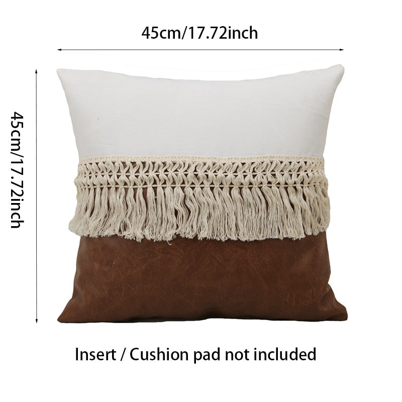 LumiTassel luxe boho kussenhoezen