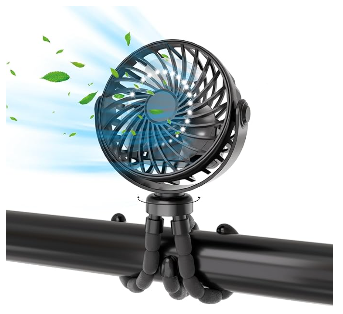 BabySnug draagbare kinderwagenventilator