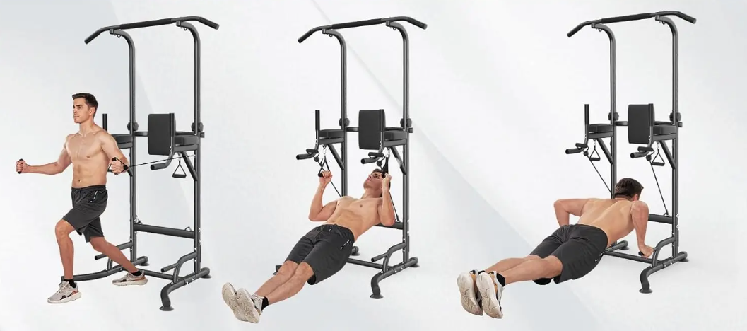 Multifunctionele Power Tower Dip Station