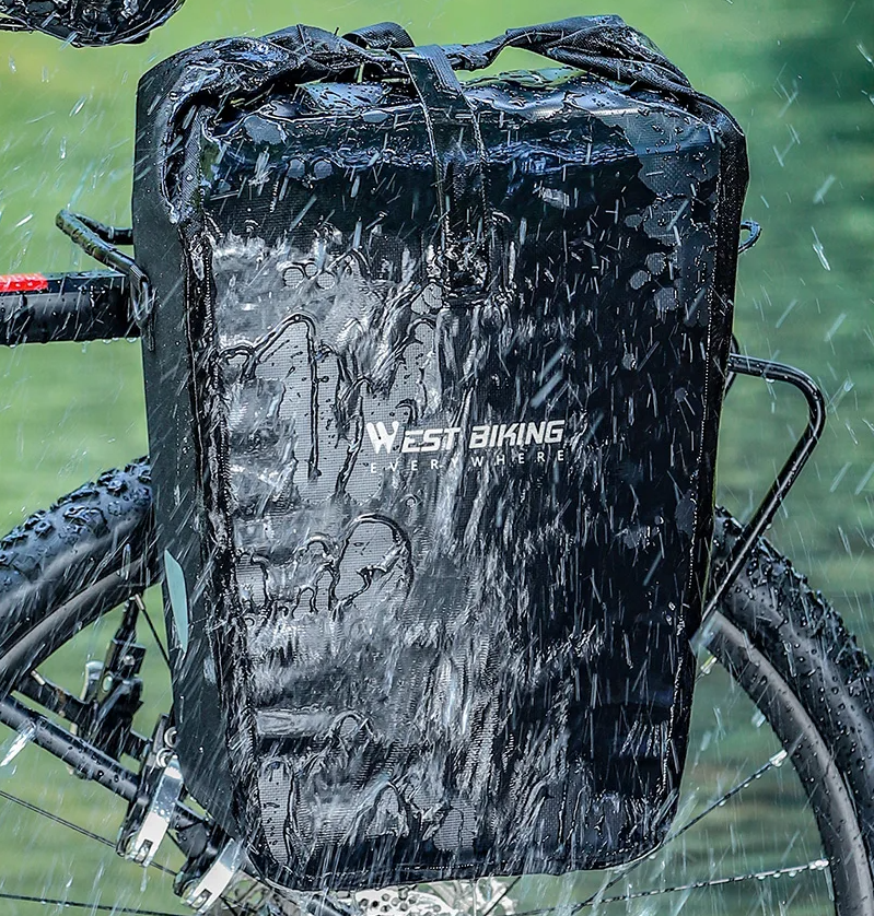Waterdichte fietstas bagagedrager zijtas
