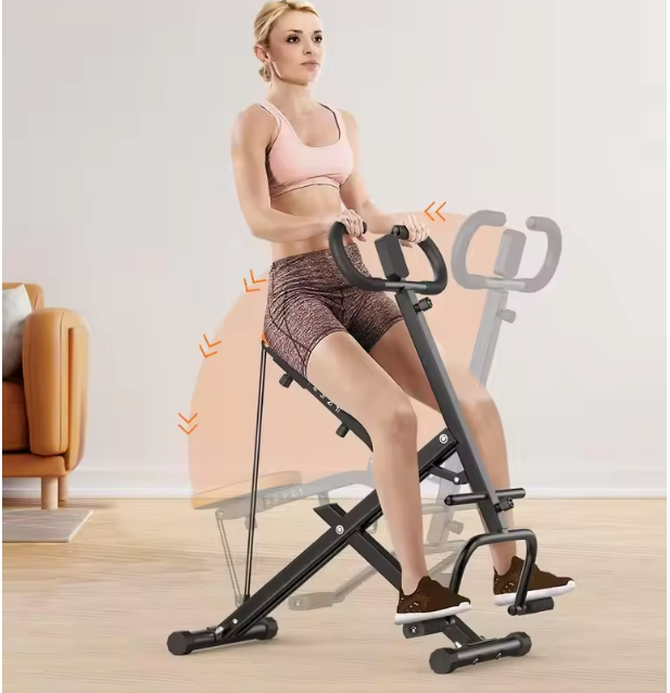 Opvouwbare Squat Machine met LCD Monitor