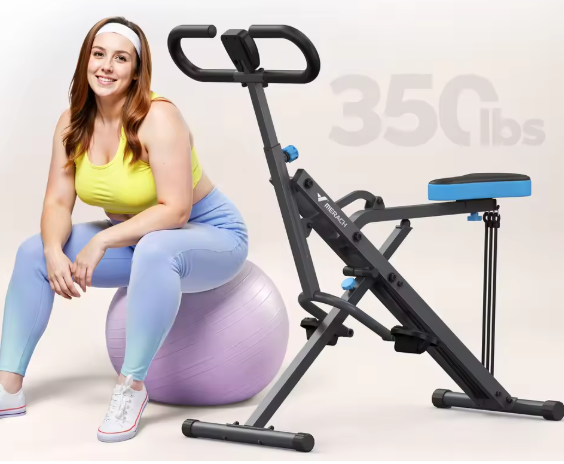 2-in-1 Opvouwbare Squat- en Roeimachine