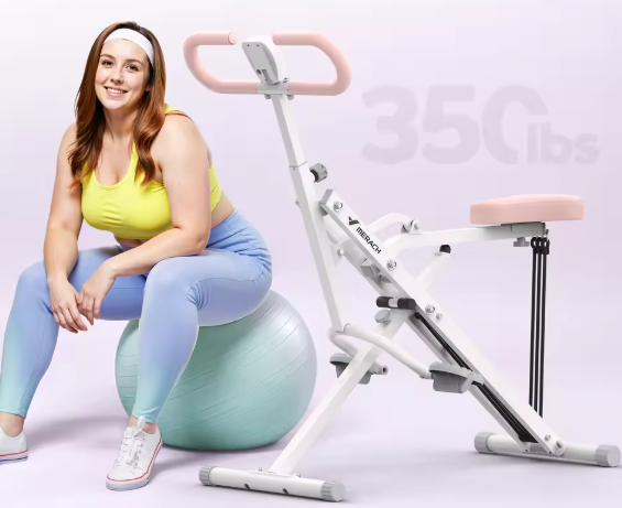 2-in-1 Opvouwbare Squat- en Roeimachine