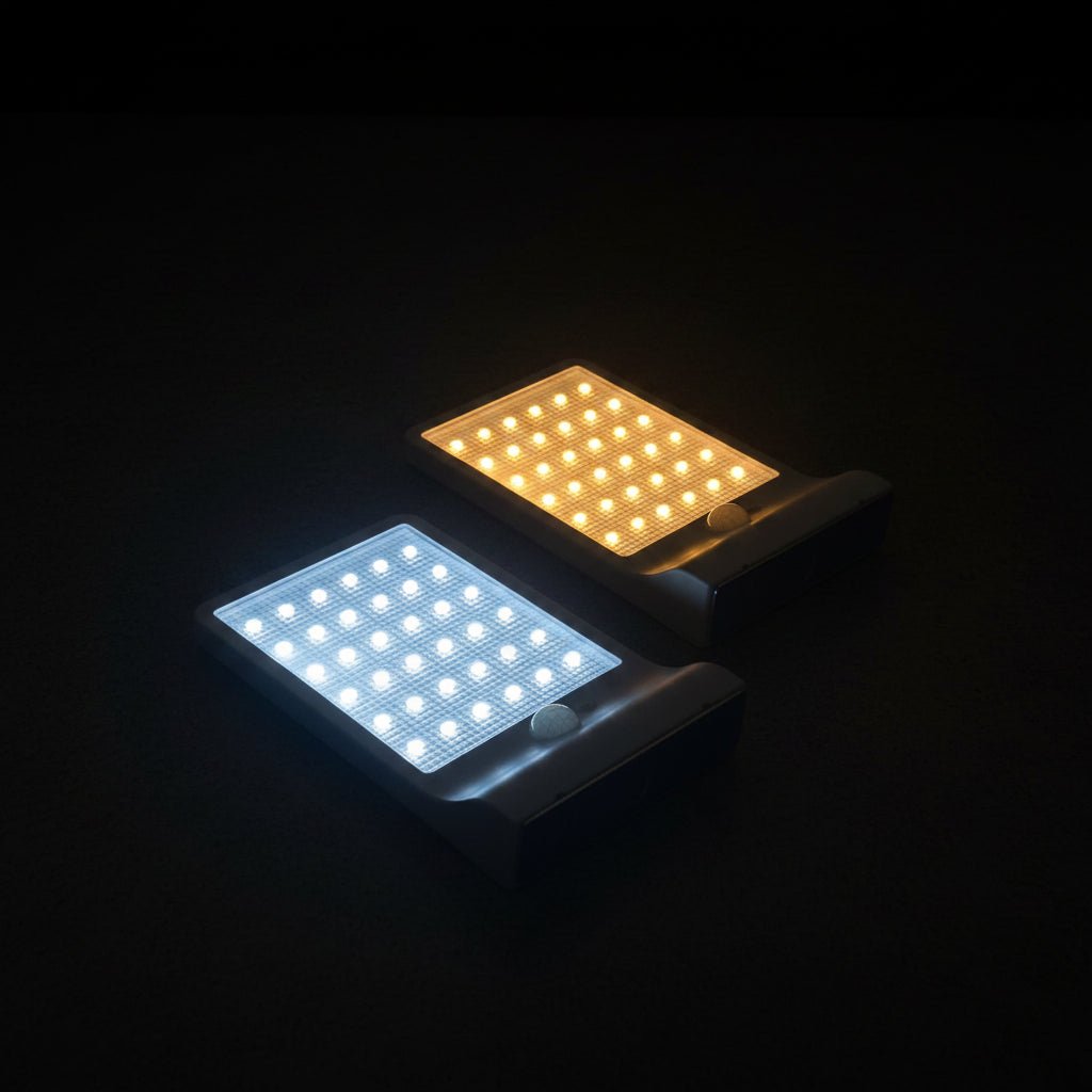 Solar LED-buitenlamp met bewegingssensor