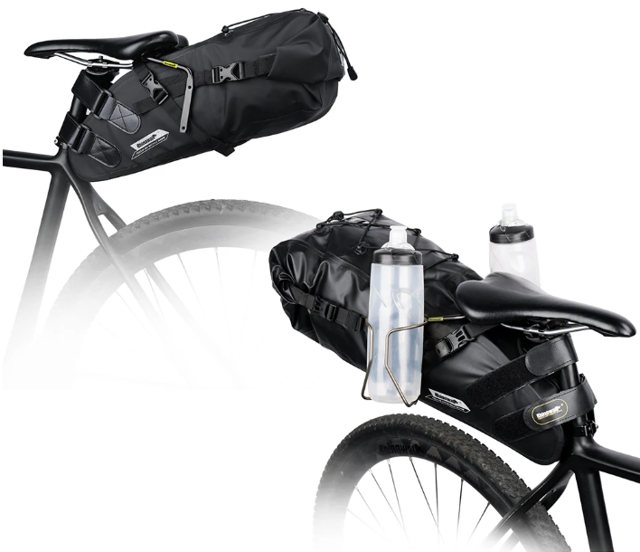 Waterdichte Fiets Zadeltas 13L Met Stabilizer