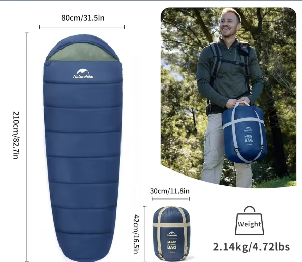 Mummie Winterslaapzak voor Volwassenen