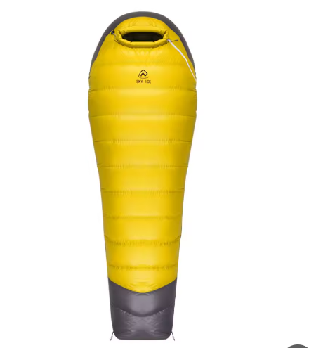 Ultralichte ganzendons mummie slaapzak