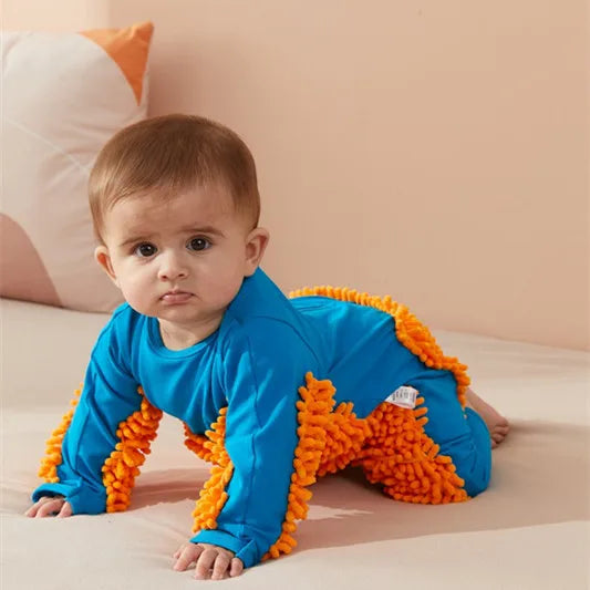 Baby dweil romper kruippakje
