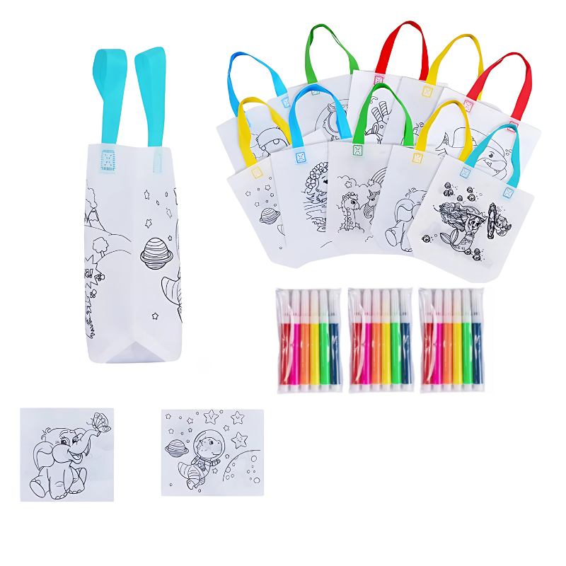 Kleur-je-Eigen Tas Knutselset