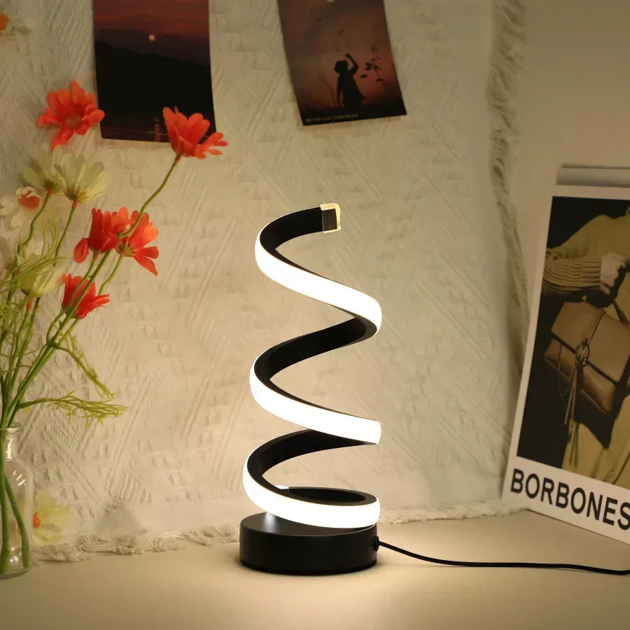 S-Vormige USB LED-Bureaulamp