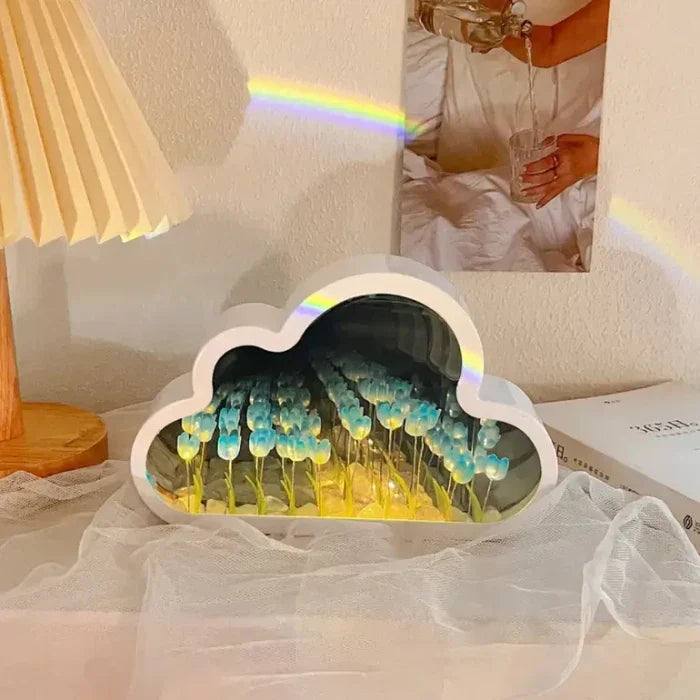 Tulpenboeket compacte nachtlamp