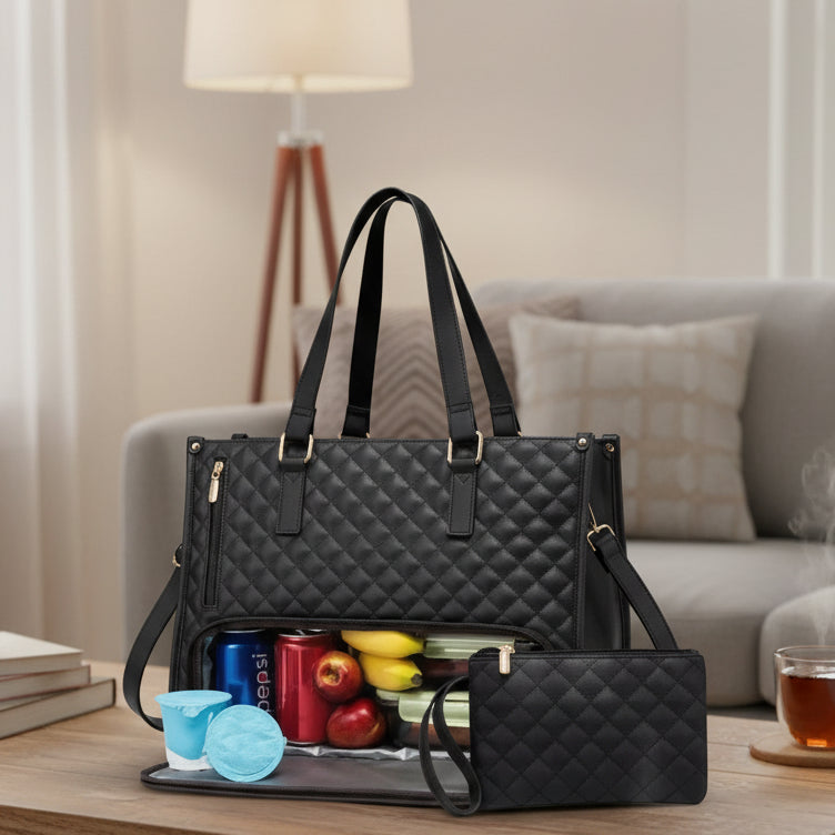 BAGSBALL 2-in-1 stijlvolle shopper met koelvak