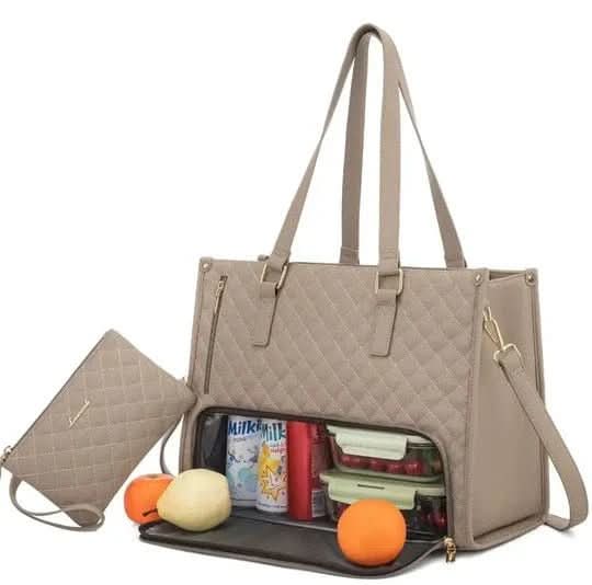 BAGSBALL 2-in-1 stijlvolle shopper met koelvak
