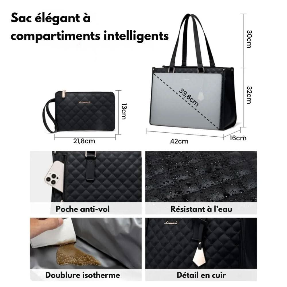 BAGSBALL 2-in-1 stijlvolle shopper met koelvak