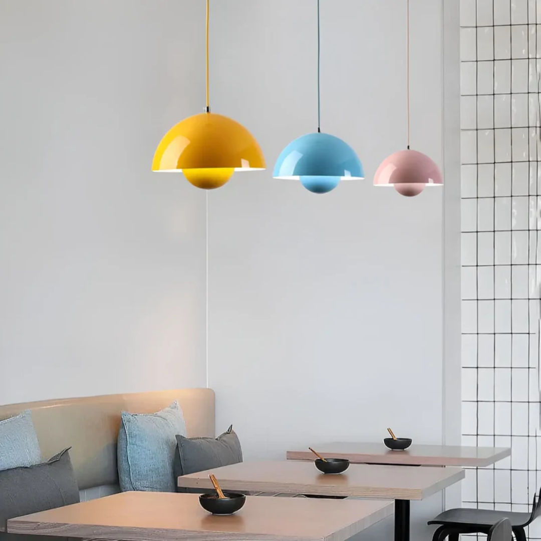 NordicBlossom Scandinavische bloem hanglamp