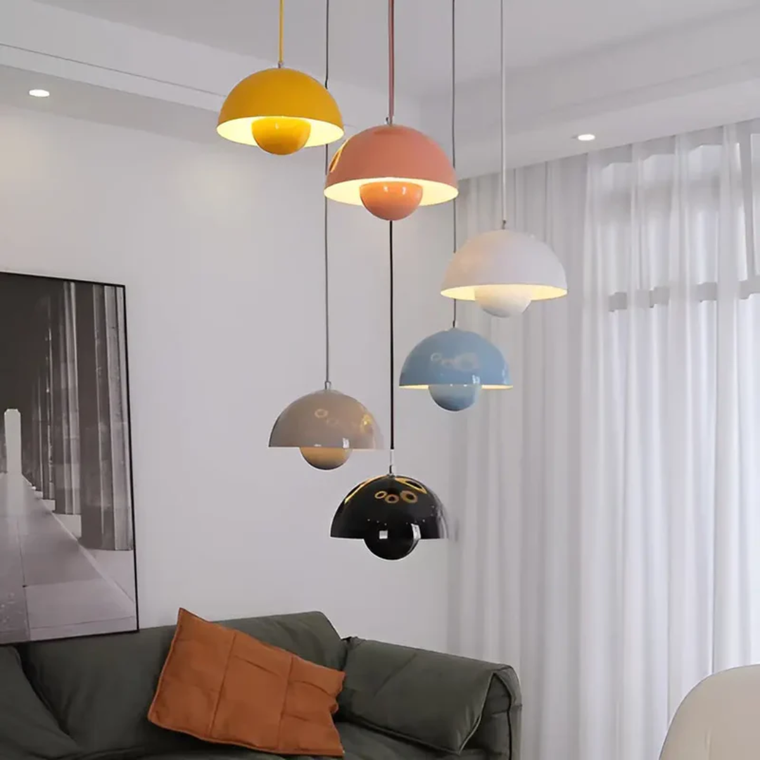 NordicBlossom Scandinavische bloem hanglamp