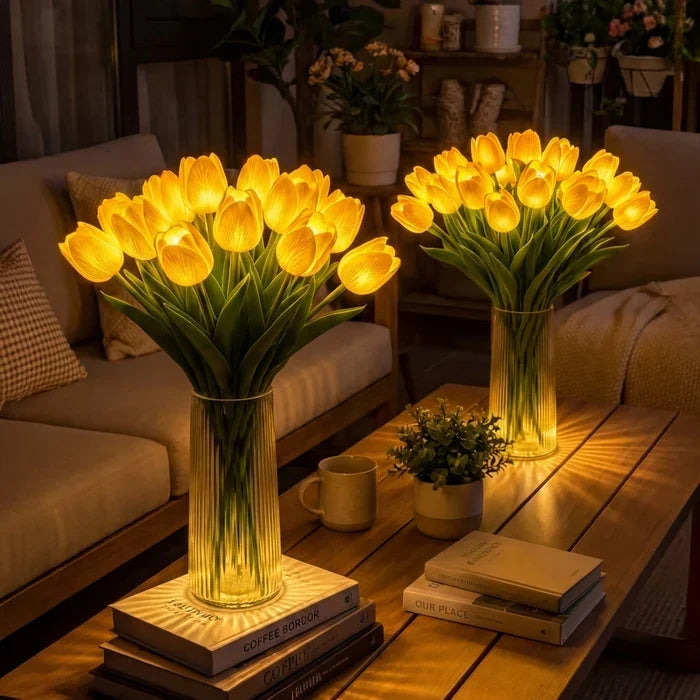LED Tulpenboeket Sfeerlamp