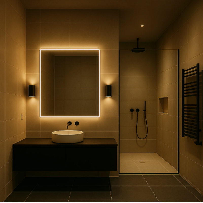 Dimbare LED Stopcontact Wandlamp met Sensor