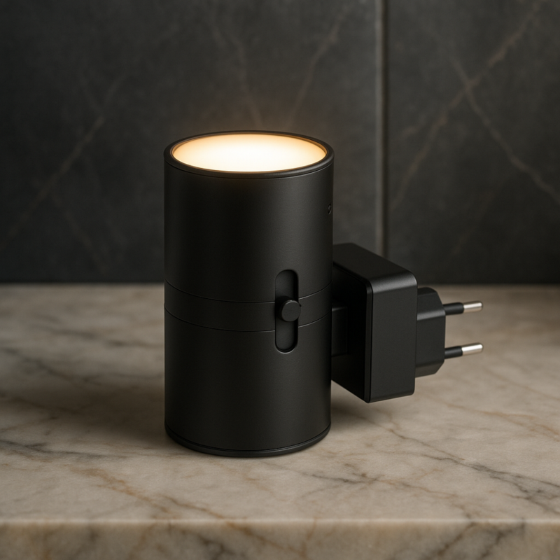 Dimbare LED Stopcontact Wandlamp met Sensor